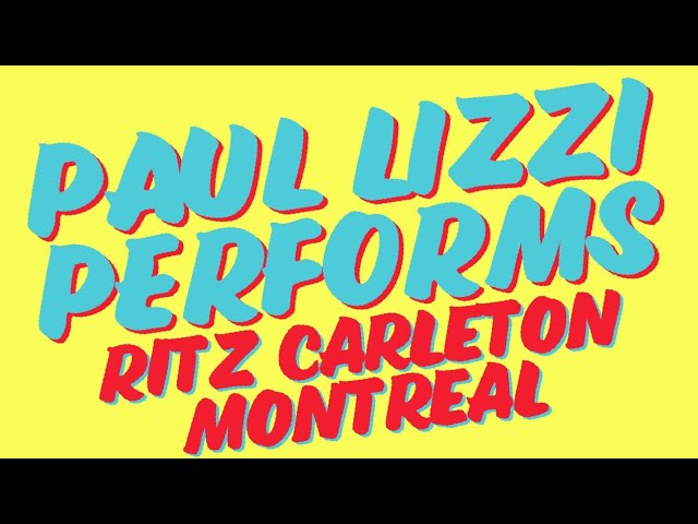 PAUL LIZZI PERFORMS HIS NEW SINGLE 'WIT YA' LIVE AT THE RITZ CARLTON HOTEL🔥, today’s official Paul Lizzi archive video