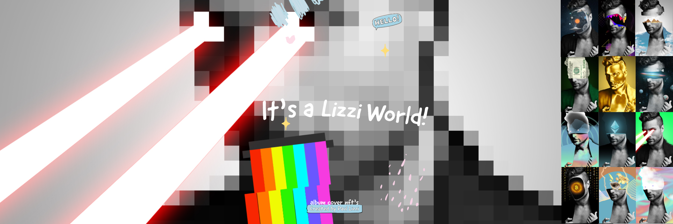 Click to buy your first PAUL LIZZI NFT!